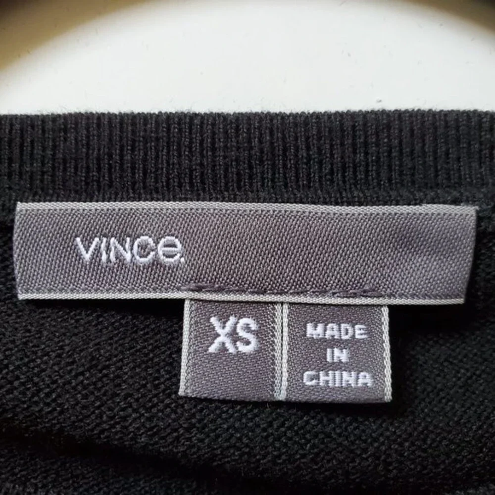 Vince leather front